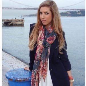 Floral Old Navy scarf